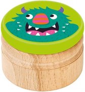 melktanddoosje monster 5 cm groen