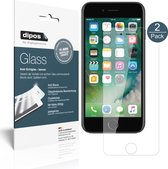 dipos I 2x Pantserfolie helder compatibel met Apple iPhone 8 Plus Beschermfolie 9H screen-protector