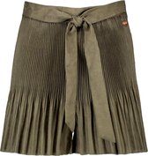 NoBell meiden plisse korte broek Silia Army Green