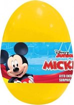 verrassingsei Mickey Mouse junior 11 cm geel