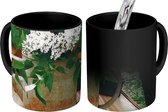 Magische Mok - Foto op Warmte Mok - Gieter - Bloemen - Boeket - 350 ML