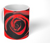 Mok - Rozen - Rood - Detail - 350 ML - Beker
