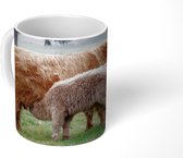 Mok - Schotse Hooglanders - Kalf - Koe - 350 ML - Beker