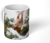 Mok - Eekhoorn - Den - Sneeuw - 350 ML - Beker