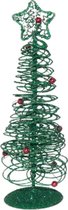 Stop & Look Decoratie Kerstboom 20 X 6 Cm Staal Groen