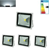 3 x LED schijnwerper 50W koel wit