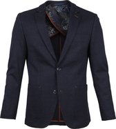 Suitable - Colbert Joutel Donkerblauw - Maat 54 - Slim-fit