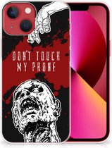 GSM Hoesje Apple iPhone 13 Back Case TPU Siliconen Hoesje Zombie Blood