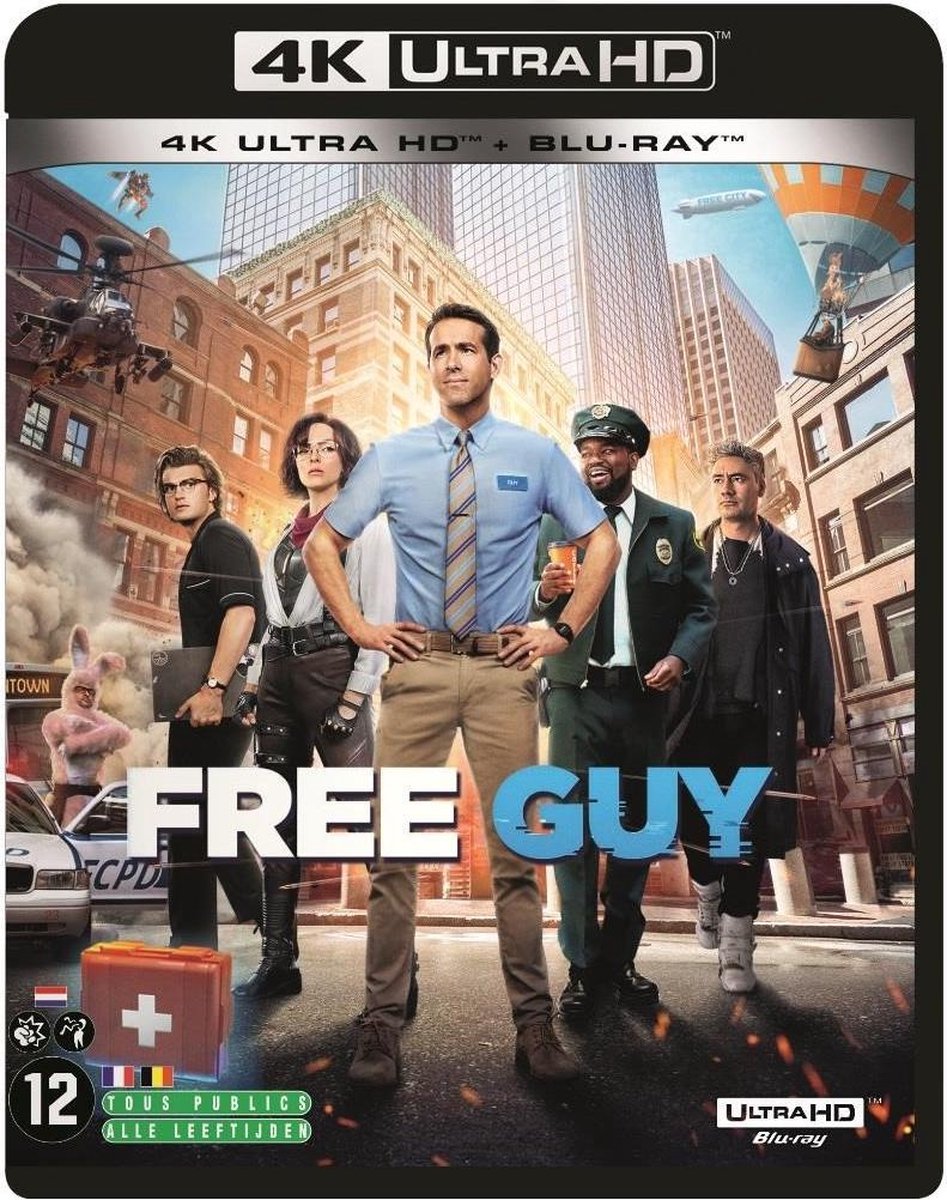 Free Guy (4K Ultra HD Blu-ray)(Import geen NL ondertiteling)-