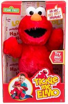 Sesamstraat Pluche Elmo Kietel Me Knuffel + Geluid