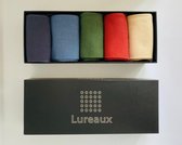 GEHEIM AANBOD - LUREAUX SOKKEN BOX (MAAT - Maat 39-- Maat 47) - Lureaux - Kleurrijke Schoenen Voor Heren - Veterschoenen Met Print