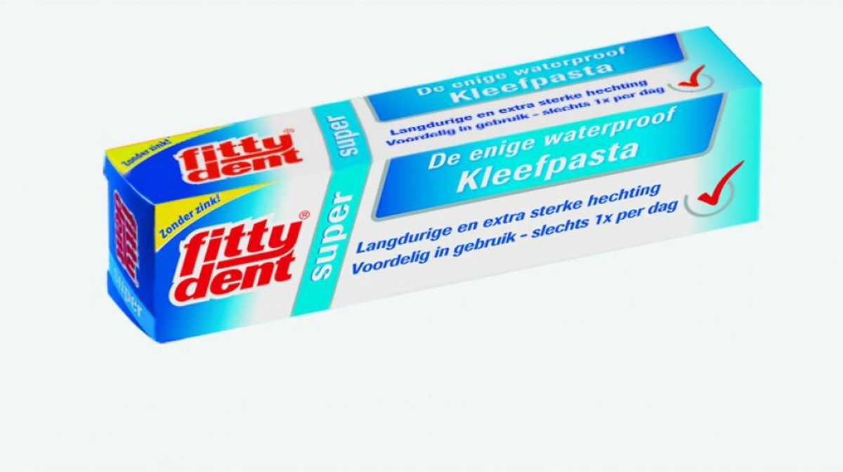 Goedkoopste 4x Fittydent Kleefpasta 20 ml