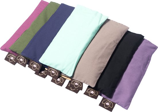 Pakket meditatiekussen, oogkussen en riem indigo - Lotus van Lotus — afbeelding 3