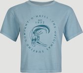 O'Neill T-Shirt Women Beach Wash Ss Cameo Blue S - Cameo Blue 100% Katoen Round Neck