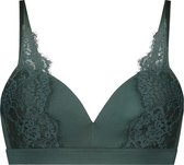 Hunkemöller Dames Lingerie Voorgevormde bh zonder beugel Alexa  - Groen - maat D90