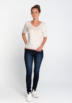 J&JOY - T-shirt Vrouwen Nunavik Park Beige/Copper