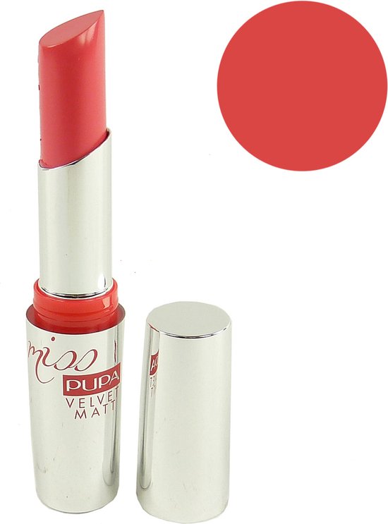 Rouge à Lèvres PUPA Miss Pupa Velvet Matt - Finition Mat Longue Tenue - 3,3 Ml - Neuf