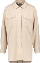 GERRY WEBER Dames Blazer van een materiaalmix Ivory Camel Melange-44