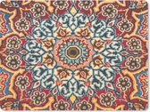 Muismat Groot - Perzisch Tapijt - Mandala - Patronen - 40x30 cm - Mousepad - Muismat
