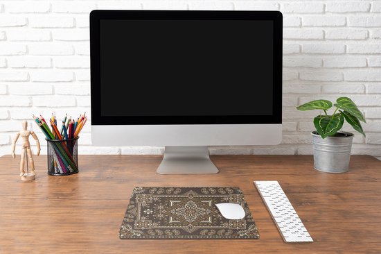 Tapis de souris Groot - Tapis persan - Tapis - Motifs - Marron - 40x30 cm - Tapis de souris - Tapis de souris
