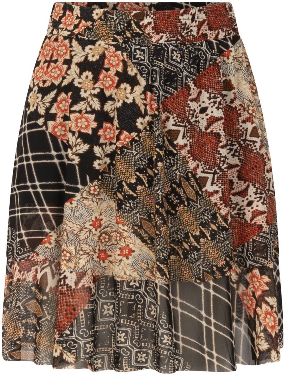 Tramontana Skirt Mini Mesh Quilty Print - XS