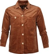 Blue Industry - Overshirt Corduroy Cognac - Maat XL - Regular-fit