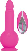 Vibrator met 2 motors en zuignap Evolved -