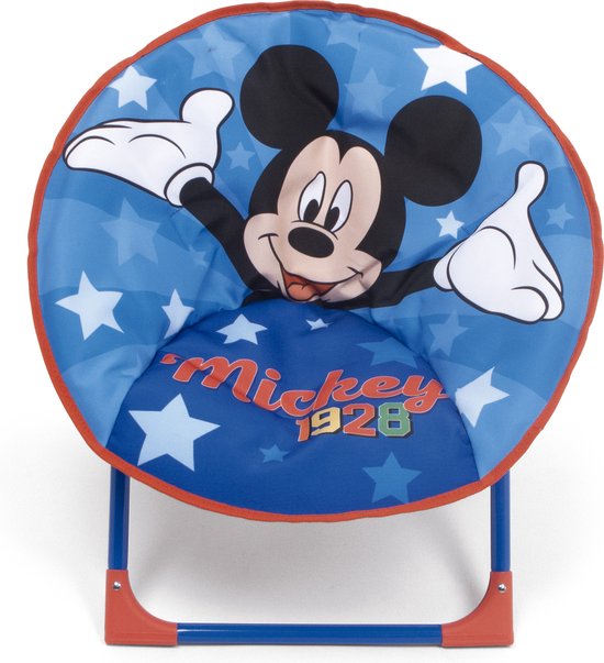 Vier welzijn Stuiteren Disney Stoel Mickey Mouse Junior 50 Cm Polyester Blauw/rood | bol.com