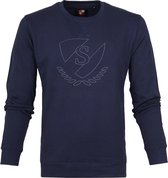 Suitable - Katoen Sweater Logo - XXL - Modern-fit