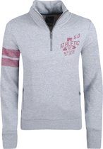 Superdry - Heren Trui met Rits - Track & Field Classic  - Grijs