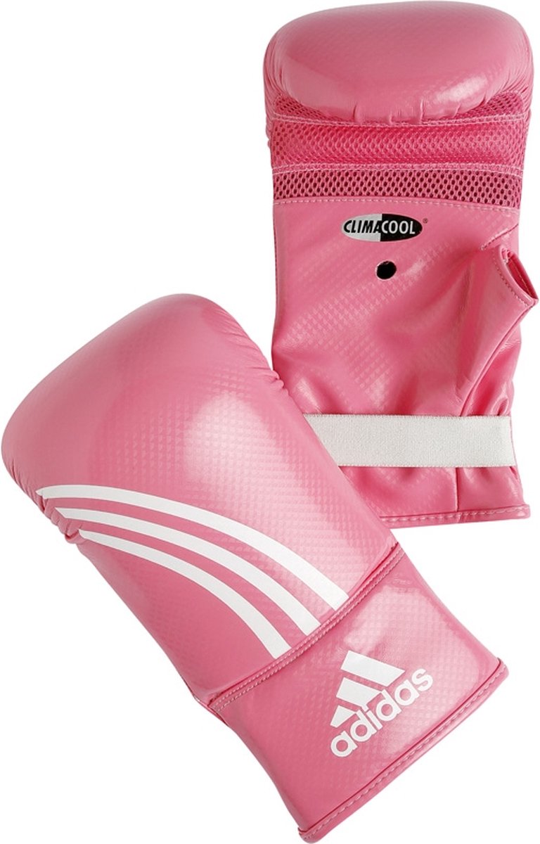 adidas BOXFIT zakhandschoenen roze/wit L/XL | bol.com