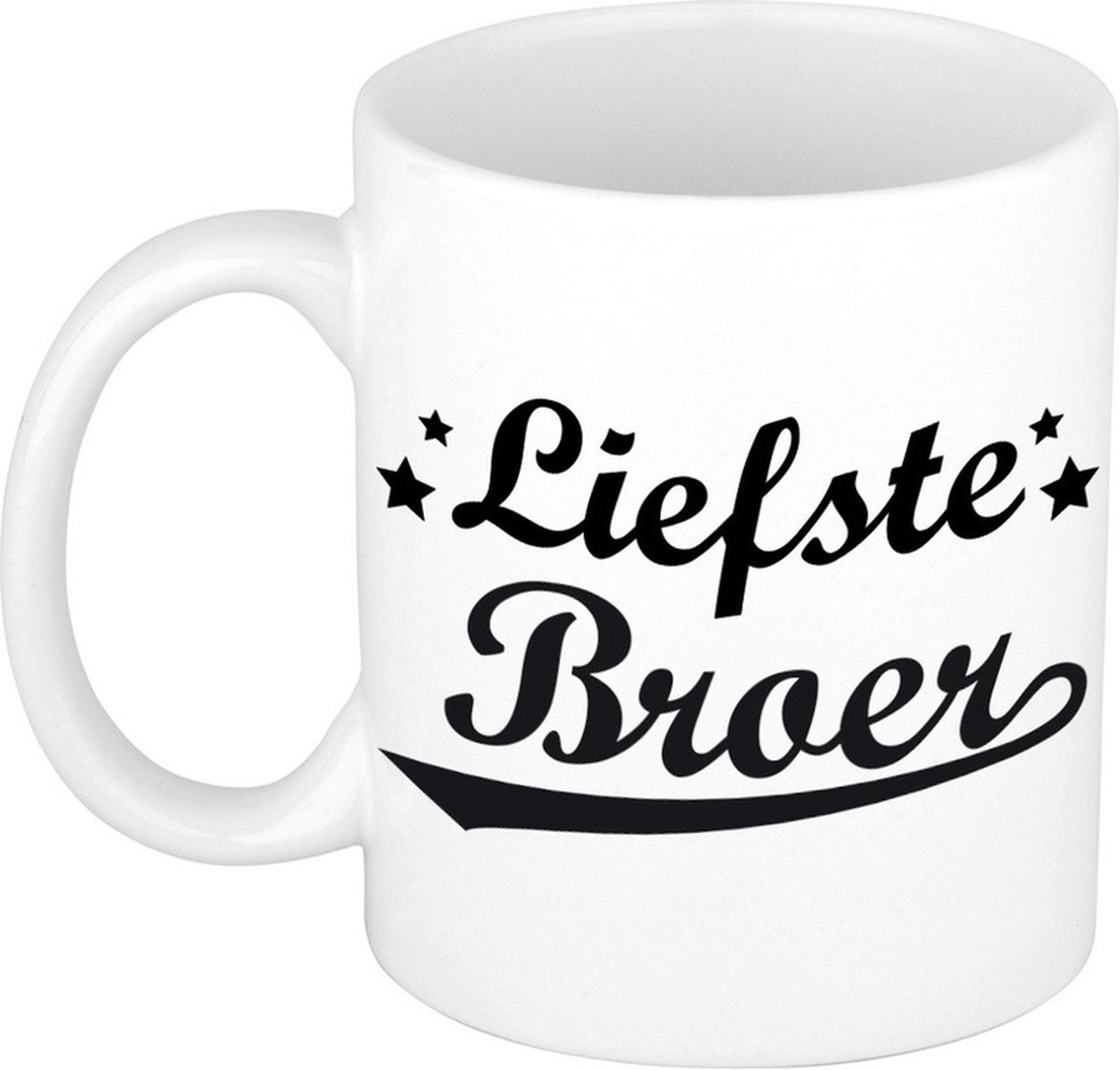 Liefste broer tekst cadeau mok / beker - 300 ml
