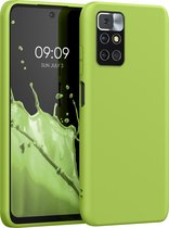 kwmobile telefoonhoesje voor Xiaomi Redmi 10 (2021 / 2022) - Hoesje voor smartphone - Back cover in groene peper