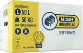 Verhuisdoos - 300 verhuisdozen (pallet) - 50 liter - tot 50 kg - Professioneel, zelfsluitend en stevig