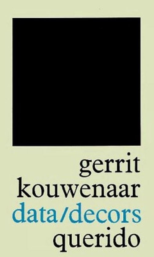Cover van het boek 'Data/decors'