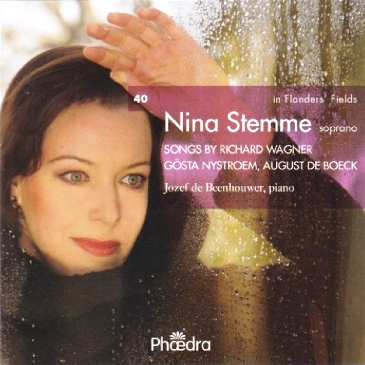 Nina Stemme & Jozef De Beenhouwer - In Flanders' Fields 40: Songs By Richard Wagner (CD)