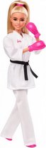 tienerpop karate meisjes 32,5 cm blond/wit