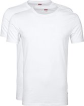 Levi's T-shirt Ronde Hals Wit 2Pack - maat XL