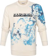Napapijri Bylli Sweater Off-White - maat L