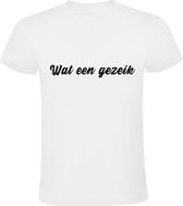 Wat een gezeik Heren t-shirt | Chanteau Meiland | Martien Meiland | Wijnen | grappig | cadeau | Wit