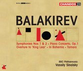 Howard Shelley, BBC Philharmonic Orchestra - Balakirev: Symphonies Nos 1 & 2/ Piano Concerto/'King Lear'/In Bohemia/Tamara (2 CD)