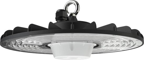 Hoftronic LED Breedstraler 100W – 14.000 Lumen, 3000K Warm Wit, IP65 Waterdicht, Aluminium, Kantelbaar – Voor Binnen En Buiten (230V)