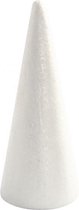 styropor-model Kegel 19,5 cm wit per stuk