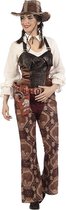 Cowboy & Cowgirl Kostuum | Cowgirl New Mexico Pamela | Vrouw | Maat 42 | Carnaval kostuum | Verkleedkleding