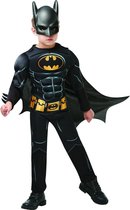 Rubie's Batman Verkleedkostuum Jongens Zwart Maat 116