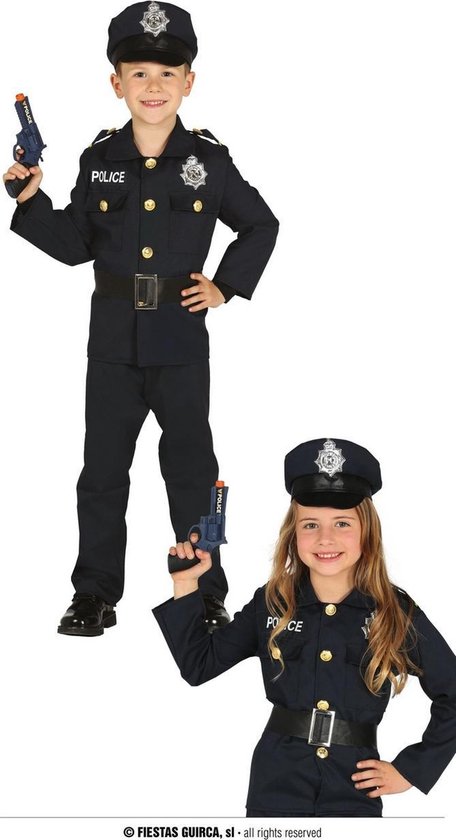 Costume de policier, 5-6 ans