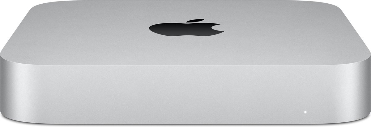 Apple Mac mini M1 Apple M 8 Go DDR4-SDRAM 512 Go SSD macOS Big Sur Mini PC Argent