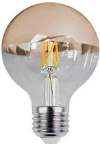 LED kopspiegel Filament lamp 7W | Globe G95 | Goud | 2700K - Warm wit