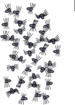 Akyol - Halloween nep spinnen - Nep spinnen - Halloween - sinterklaas cadeau - kerst cadeau - 30 stuks -  Zwart - halloween nep spinnen - zwarte nep spinnen - spinnen - knutselen