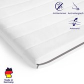 Topper – 140x190 – koudschuim – premium tijk – bed topper - 5 cm hoog - Gemiddeld